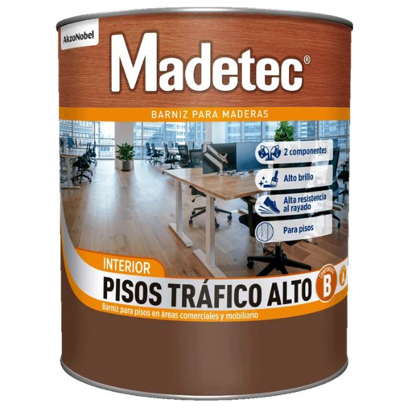 Madetec Pisos Tráfico Alto Catalizador Madetec Vitriflex Comp B Galón