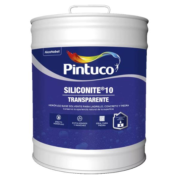Siliconite 10 Transparente Caneca 5 Galones